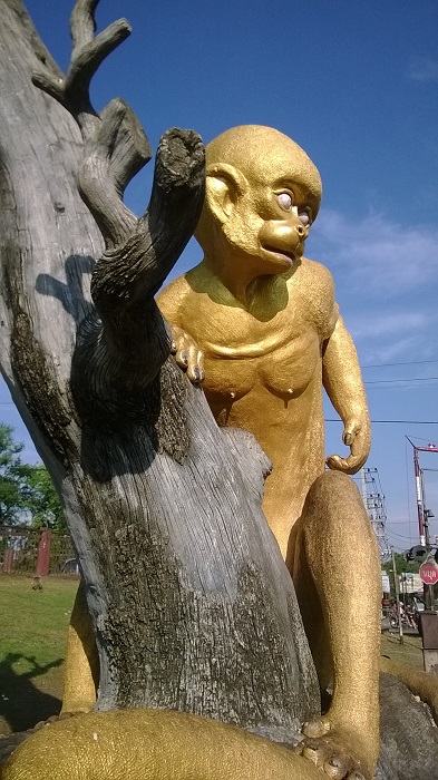 Thailand Lopburi Monkeying around in Lopburi,Thailand